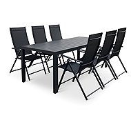 NOELA Viking XL 6 + 1 Pia Garden Furniture Set - Garden Furniture