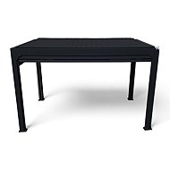 NOELA Bioclimatic automatic pergola PREMIUM, anthracite, 3 x 4 m, anthracite slats - Pergola