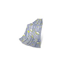 TEXTILOMANIE Luminous microflannel blanket SPACE, 150 × 200 cm - Blanket