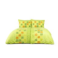 TEXTILOMANIA Linen made of micro satin Vellari, green - Bed Linen