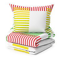 TEXTILOMANIA Linen made of microsatin Jelano, coloured - Bed Linen