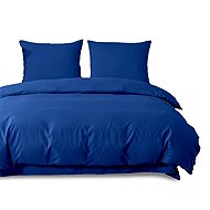 TEXTILOMANIA Microfiber bed linen Lanta, dark blue - Bed Linen