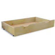 TEXTILOMANIE Storage box under the bed 98 cm pine - Storage Box