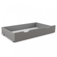 TEXTILOMANIE Storage box under the bed 98 cm, grey - Storage Box