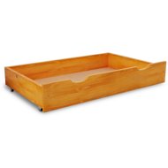 TEXTILOMANIE Storage box under the bed 200 cm, alder - Storage Box