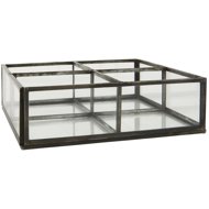TEXTILOMANIA Glass box 4 Rooms - Storage Box