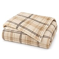 Textilomanie PLAID microplush blanket cream 150 × 200cm - Blanket