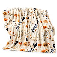 Textilomanie PAPAVA microplush blanket cream 200 × 220cm - Blanket