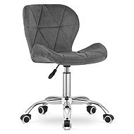 Textilomanie Office chair Avola Velvet, grey - Office Chair