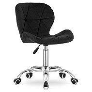 Textilomanie Office chair Avola Velvet, black - Office Chair