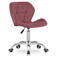 Textilomanie Office chair Avola Velvet, dark pink - Office Chair