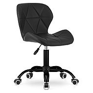 TEXTILOMANIA NOTO z eko kůže, černá - Office Chair
