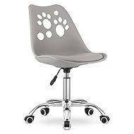 TEXTILOMANIA PRINT, šedá - Office Chair