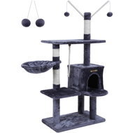 TEXTILOMANIA Cat tree scratching post Simba, grey - Cat Scratcher