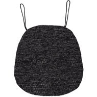 TEXTILOMANIE Seat cushion Nita black - Pillow Seat