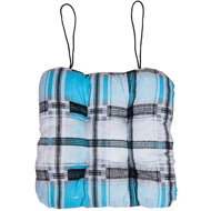 TEXTILOMANIE Soft cushion Felipe blue - Pillow Seat