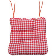 TEXTILOMANIE Soft cube cushion red - Pillow Seat