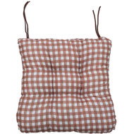 TEXTILOMANIE Soft cube seat cushion brown - Pillow Seat