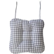 TEXTILOMANIE Soft cube seat cushion grey - Pillow Seat