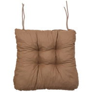 TEXTILOMANIE Soft seat cushion light brown - Pillow Seat