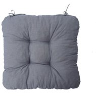 TEXTILOMANIE Soft seat cushion light grey - Pillow Seat