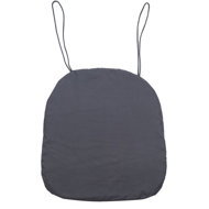 TEXTILOMANIE Seat cushion for chair Standard dark grey - Pillow Seat