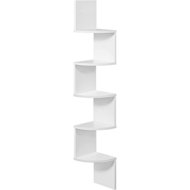 TEXTILOMANIE Estante Wall mounted corner shelf white - Shelf