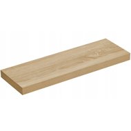TEXTILOMANIE Rava Self-supporting wall shelf, sonoma oak, 60 × 20 cm - Shelf