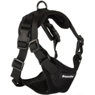 TEXTILOMANIA Brady Harness with leash for dog black - Harness