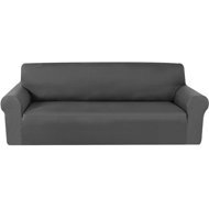 TEXTILOMANIE Tension cover for three-seater sofa Avero, grey - Cover