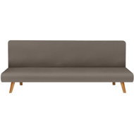 TEXTILOMANIE Tension cover for Avero sofa, grey-brown - Cover