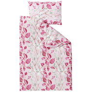 TEXTILOMANIA Cotton bed linen LISTS pink - Bed Linen