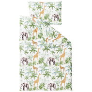 TEXTILOMANIE Cotton bed linen AFRICA white 70 × 90 cm / 140 × 200 cm - Bed Linen
