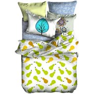 TEXTILOMANIE French microfiber bed linen LUCKY cream 2 pcs 80 × 80 cm / 200 × 220 cm - Bed Linen