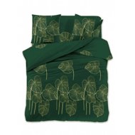 TEXTILOMANIE Microfiber bed linen DAMON green 2 pcs 70 × 80 cm / 200 × 220 cm - Bed Linen