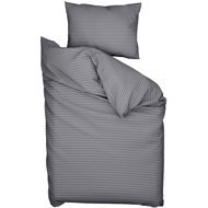 TEXTILOMANIA Cotton bed linen Alterna grey - Bed Linen