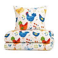 TEXTILOMANIE Henrietta coloured microfibre bed linen, 140 × 200 cm - Bed Linen