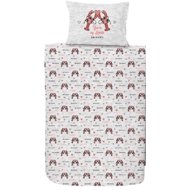 TEXTILOMANIE Cotton bed linen FRIENDS MY LOBSTER grey 60 × 70 cm / 140 × 200 cm - Bed Linen