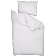 TEXTILOMANIE Cotton bed linen Lux button white 70 × 90 cm / 140 × 200 cm - Bed Linen