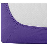TEXTILOMANIE Jersey dark purple 90 × 200 cm - Bedsheet