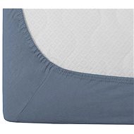 TEXTILOMANIE Jersey dark blue 90 × 200 cm - Bedsheet