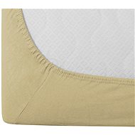 TEXTILOMANIE Jersey cream 90 × 200 cm - Bedsheet