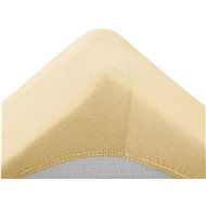 TEXTILOMANIE Crib Jersey cream 70 × 140 cm - Bedsheet