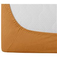 TEXTILOMANIE Jersey EXCLUSIVE apricot 160 × 200 cm - Bedsheet
