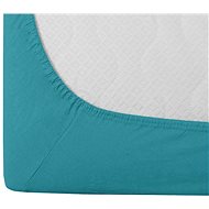 TEXTILOMANIA Jersey EXCLUSIVE turquoise 160 × 200 cm - Bedsheet