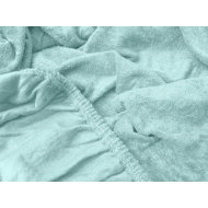 TEXTILOMANIE Terry sheet 90 × 200 cm, mint - Bedsheet