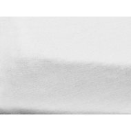 TEXTILOMANIE Jersey crib sheet white 60 × 120 cm - Bedsheet