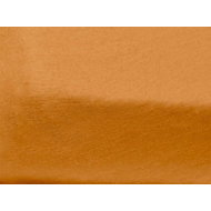 TEXTILOMANIE Jersey crib sheet apricot 60 × 120 cm - Bedsheet
