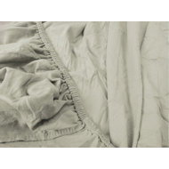 TEXTILOMANIE Jersey sheet cream 180 × 200 cm - Bedsheet