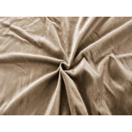 TEXTILOMANIE Sheet Nolvia microfleece 90 × 200 cm beige - Bedsheet